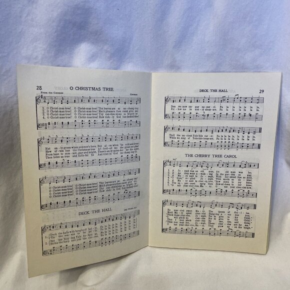 Christmas Customs and Carols Sheet Music 1944 The Rodeheaver Hall-Mack Co. Song - Picture 10 of 13
